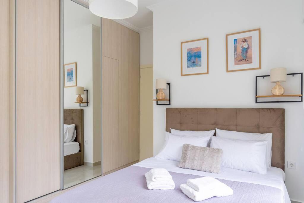 Alimos Sun-Filled Apartment Афины Экстерьер фото